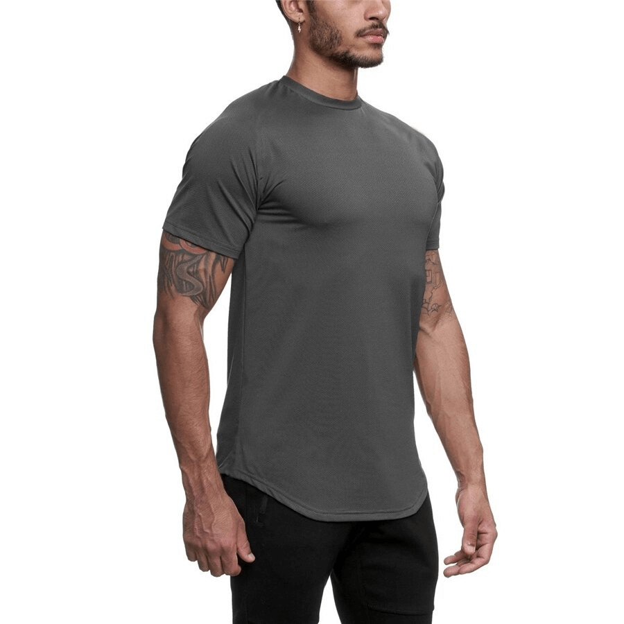 Fashion O-Neck Short Sleeves Jersey T-Shirt for Men - SF0649