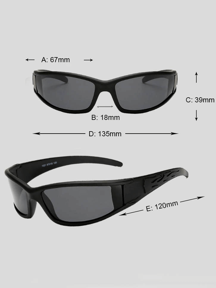 Modische polarisierte Sonnenbrille mit Blendschutz für Männer und Frauen – SF0278 
