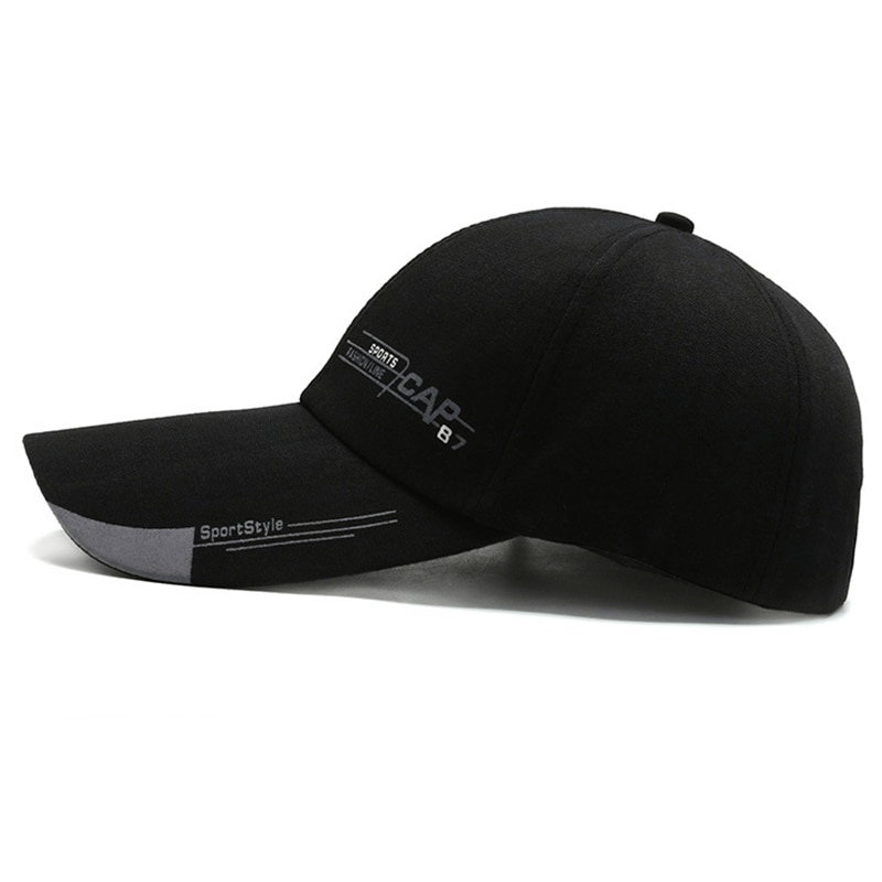 Fashion Sports Baseball Cap with Long Brim For Men and Women - SF0796