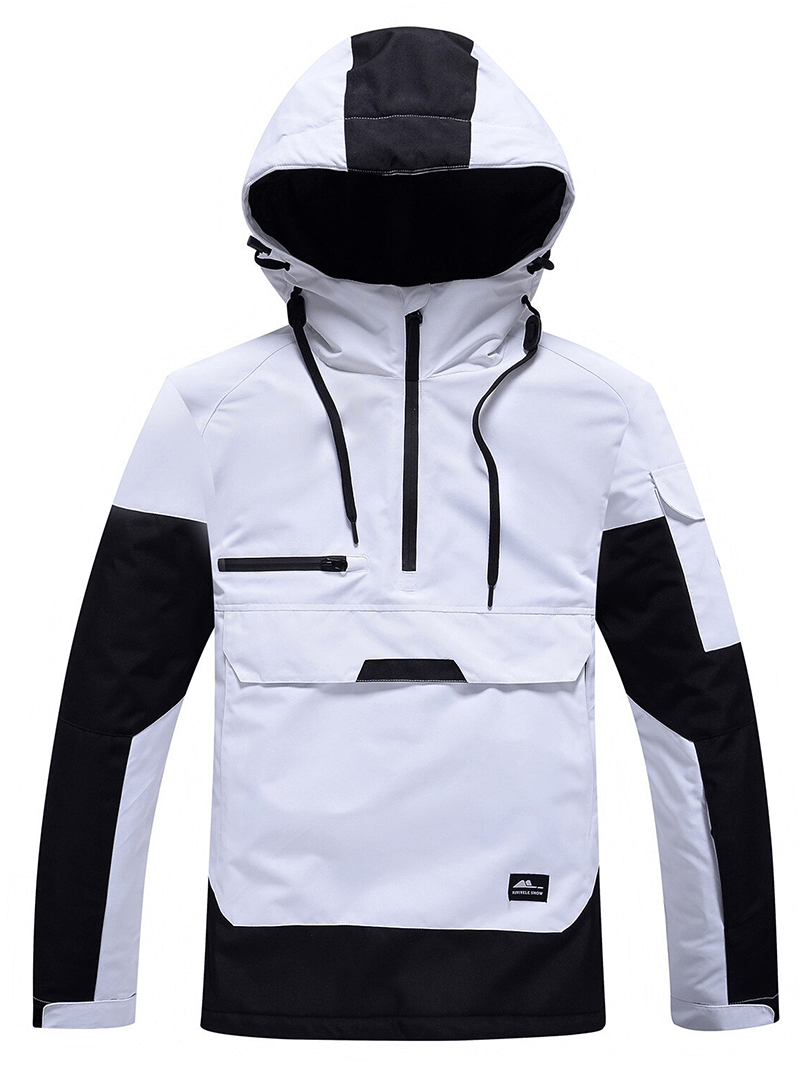 Veste de ski unisexe à la mode avec capuche / vêtements d'extérieur de snowboard - SPF0875 