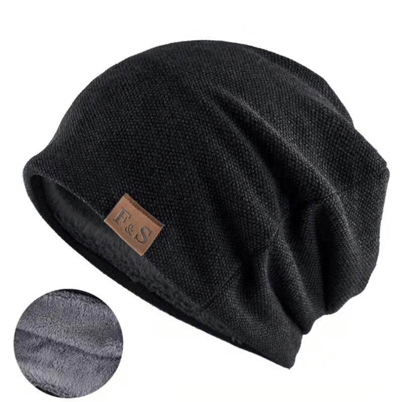 Fashion Warm Soft Knitting Beanies with Fur for Outdoor Sports - SF0460