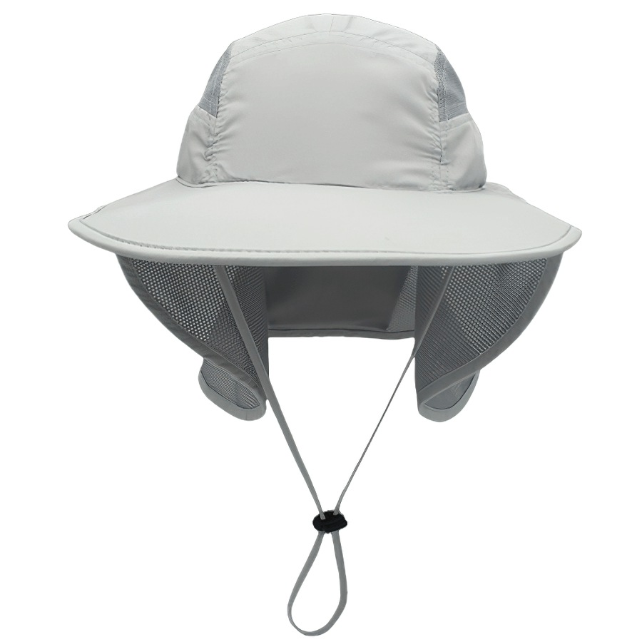 Chapeau de soleil UV multifonctionnel à larges bords avec protection du cou - SPF0388 