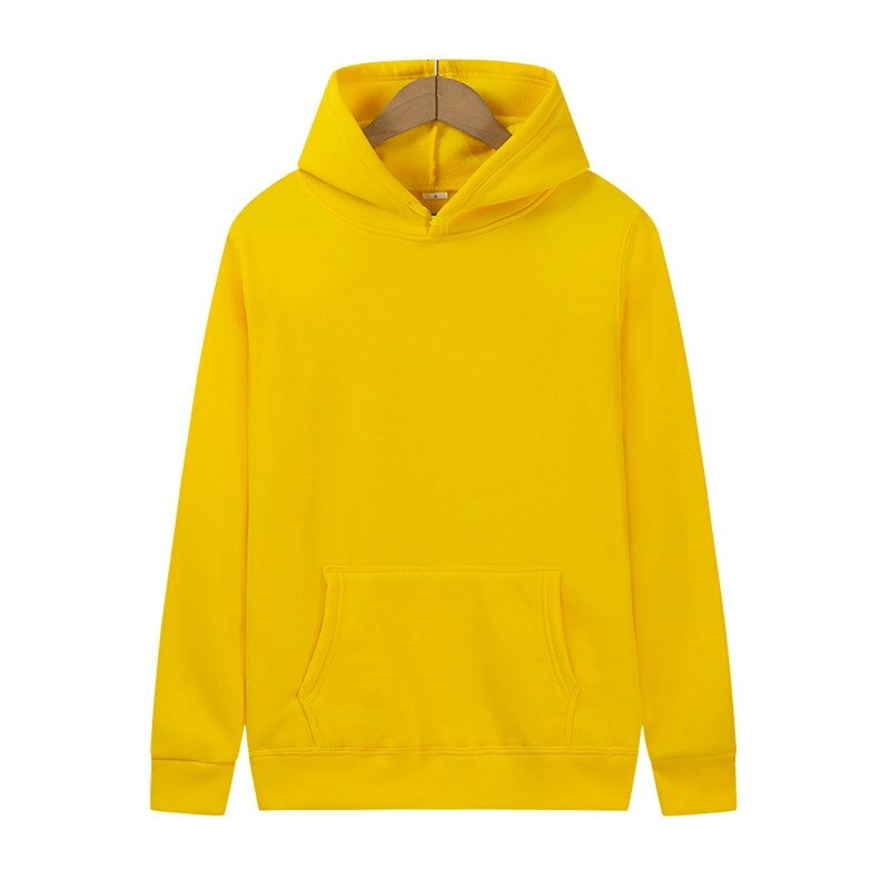 Fashion Women's Hoodie Sweatshirt / Casual Solid Color Hoodie with Pocket Front - SF0049