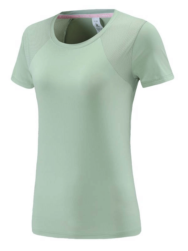 Modisches, schnell trocknendes, schmales Damen-T-Shirt für das Training – SF0106