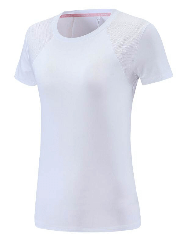 Modisches, schnell trocknendes, schmales Damen-T-Shirt für das Training – SF0106