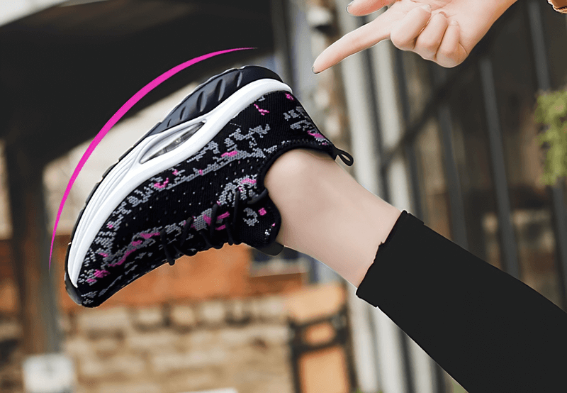 Fitness Women's Lase-up Platform Sports Sneakers for Women - SF0253