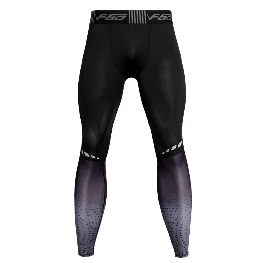 High Elastic Compression Leggings for Running / Male Gym Sportswear - SF0865