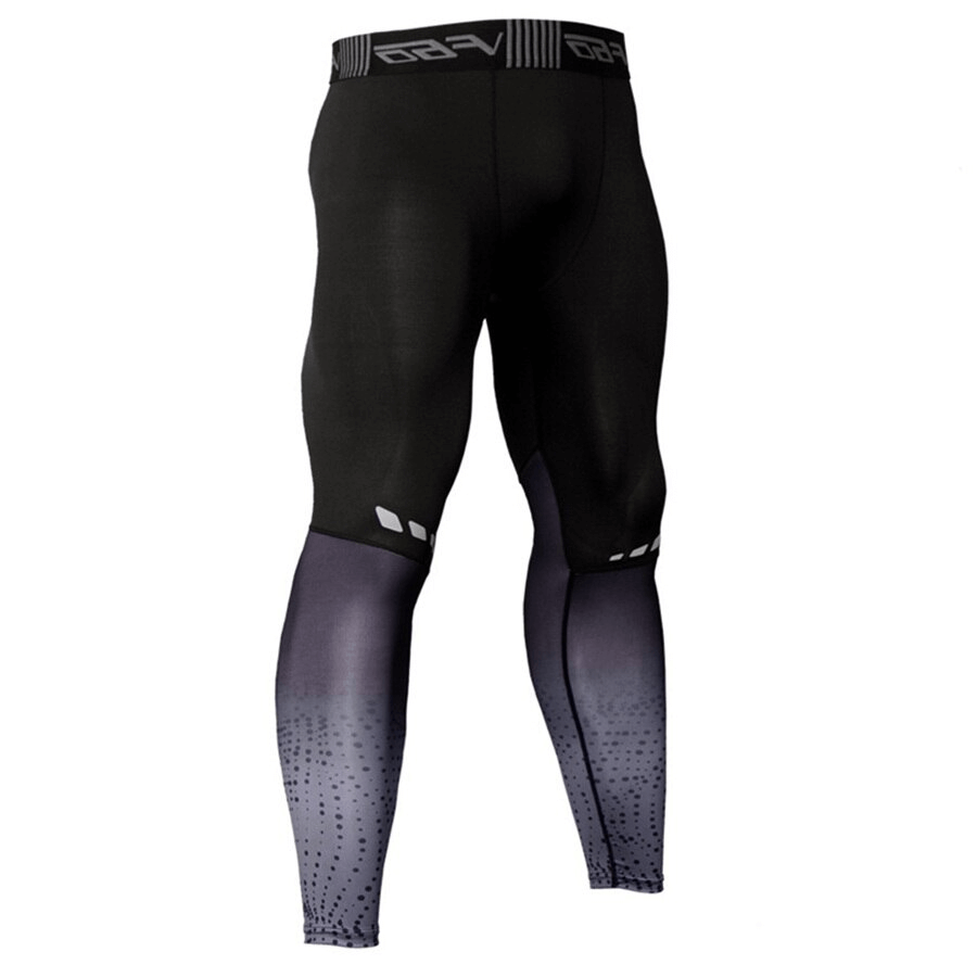 High Elastic Compression Leggings for Running / Male Gym Sportswear - SF0865