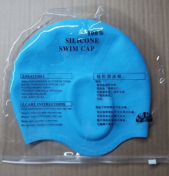 Bonnets de bain imperméables hautement élastiques - SPF0398 
