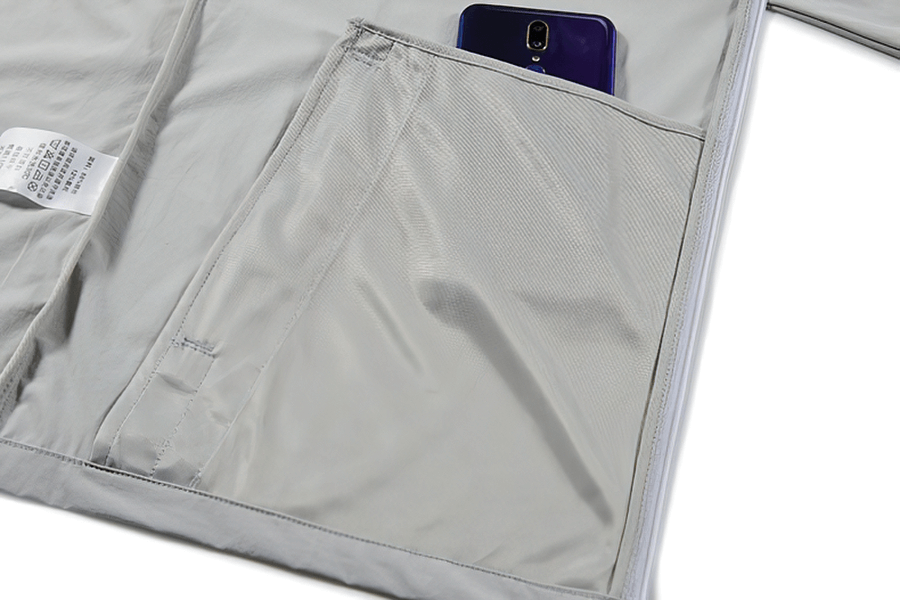 Veste coupe-vent de protection solaire de randonnée pour hommes / Tissu de pluie sportif - SPF0311 