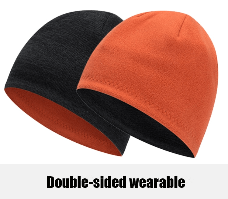 Insulated Fleece Double-Sided Men's Hat - SF0801