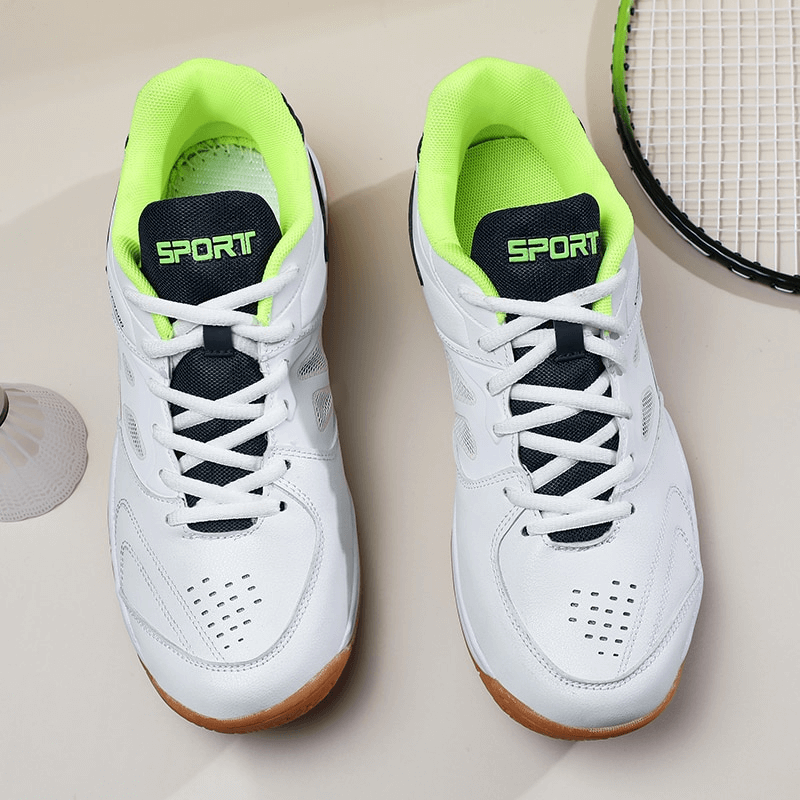 Lace-Up Flexible Tennis Shoes SF0738 - Breathable Sports Footwear with superior traction and anti-slip rubber outsole, perfect for men.