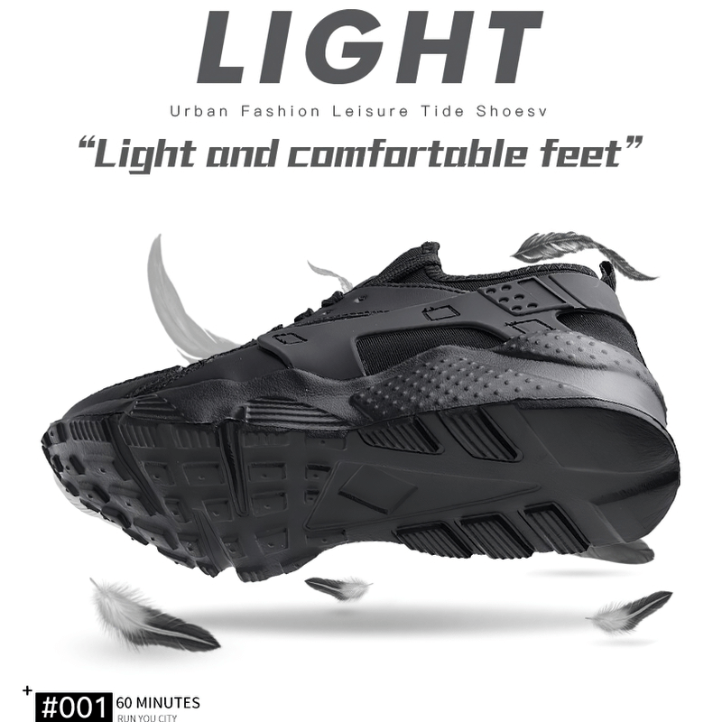 Schnür-Mesh-elastische Laufschuhe / atmungsaktive leichte Sport-Sneaker - SF0260