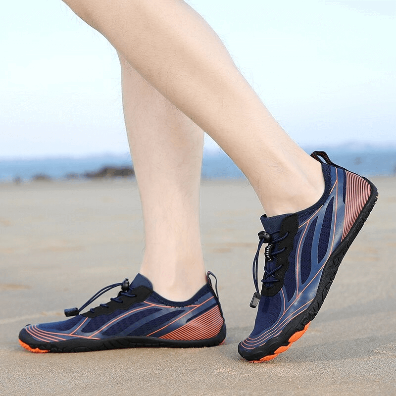 Chaussures d'eau douce légères avec laçage élastique/baskets de plage respirantes - SPF0552 