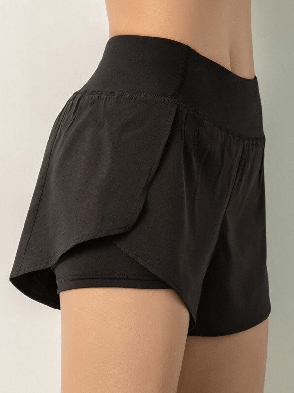 Short élastique léger à séchage rapide / Vêtements de sport pour femmes - SPF0215 