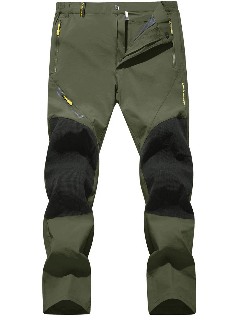 Pantalon de randonnée droit léger à séchage rapide avec multi-poches - SPF0392 