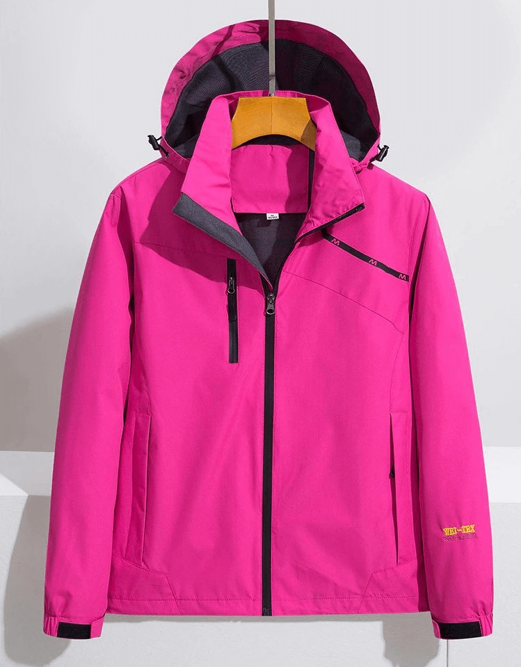 Lightweight Windproof Women's Jackets With Hood and Pockets For Outdoor Activities - SF0320