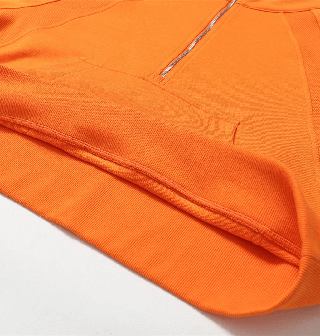 Sweat-shirt de yoga ample avec fermeture éclair sur le devant / haut de sport de course - SPF1229 