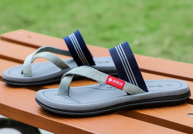 Male Beach Slippers / Casual Breathable Shoes - SF1194