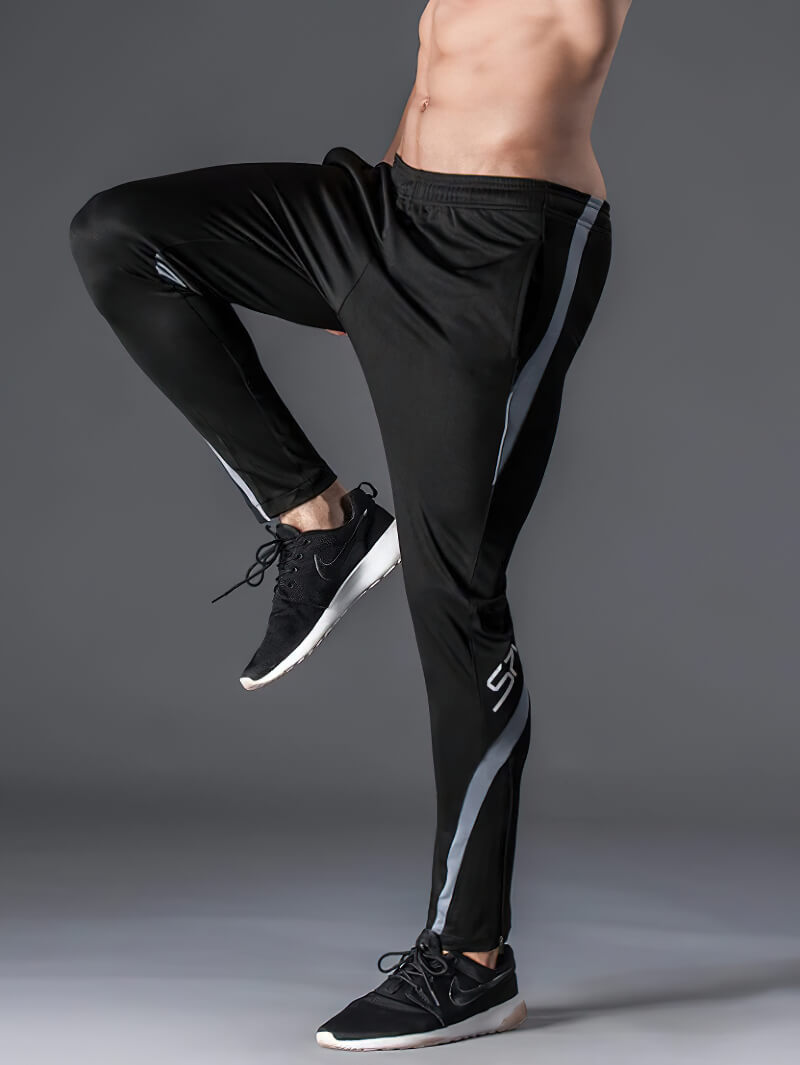 Pantalon de sport taille élastique pour homme pour l'entraînement - SPF0446 