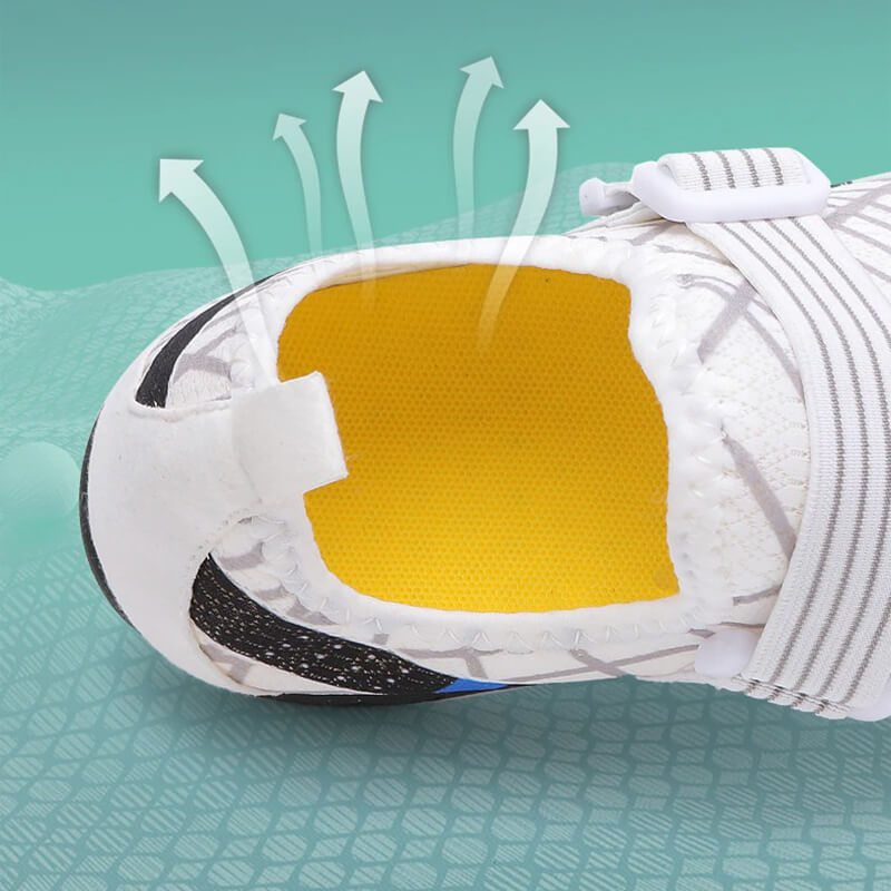 Unisex water shoe with breathable mesh and quick-dry design, featuring a non-slip outsole for beach and water sports.