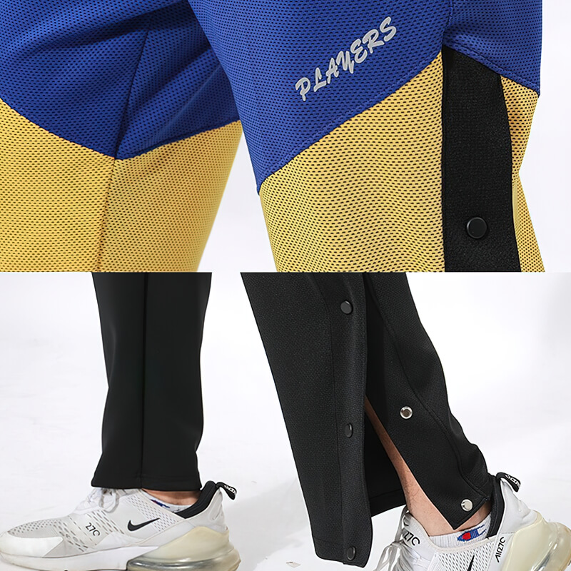 Pantalon de basket-ball pour hommes avec boutons / Pantalon ample de sport - SPF0725 