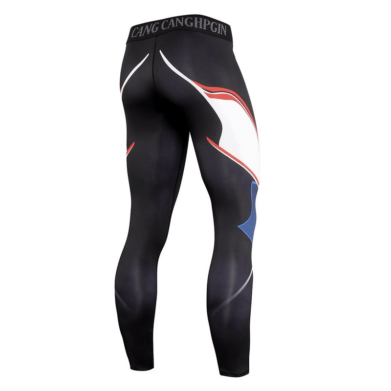 Men's Compression Sports Leggings for Running and Training - SF0948