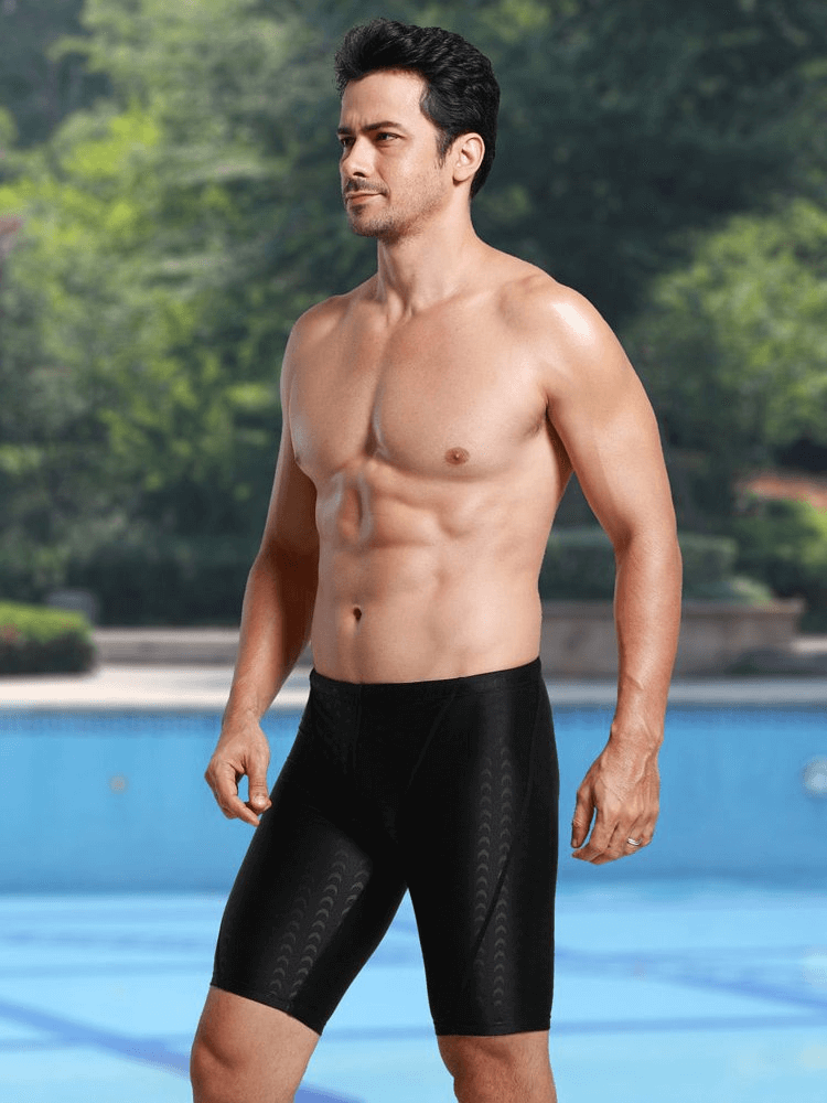 Men's Elastic Water Repellent Quick Dry Swimming Shorts - SF1111