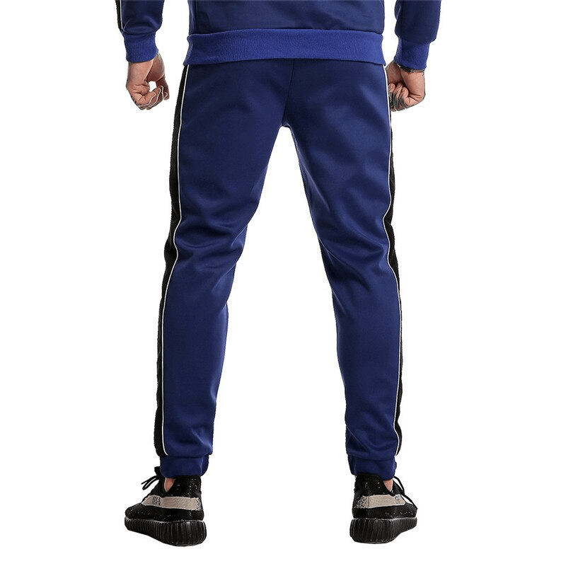 Pantalon élastique à cordon de serrage pour hommes avec poches zippées - SPF1104 