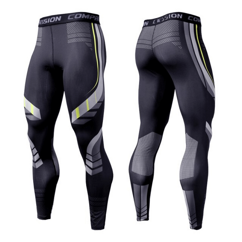 Collants d'entraînement à séchage rapide pour hommes/pantalons de sport de compression - SPF0787 