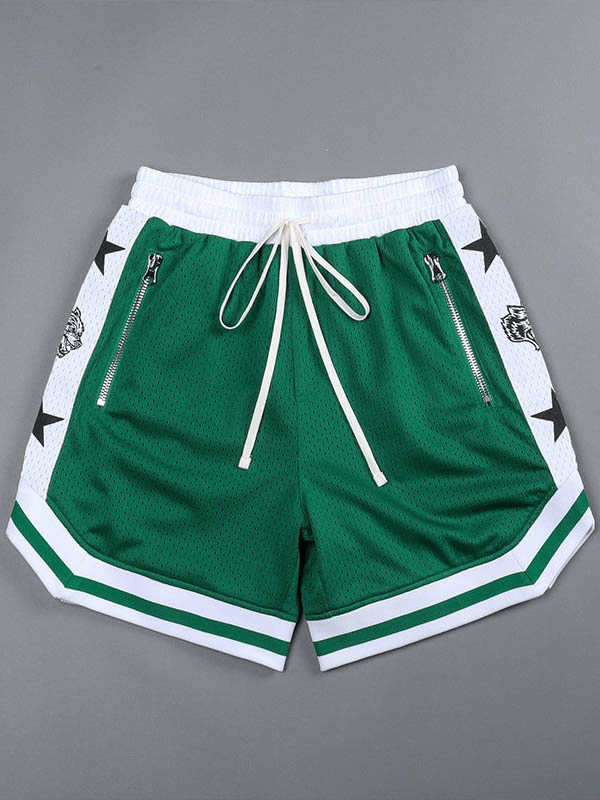 Men's Quick-Drying Loose Basketball Shorts with Pockets - SF1089