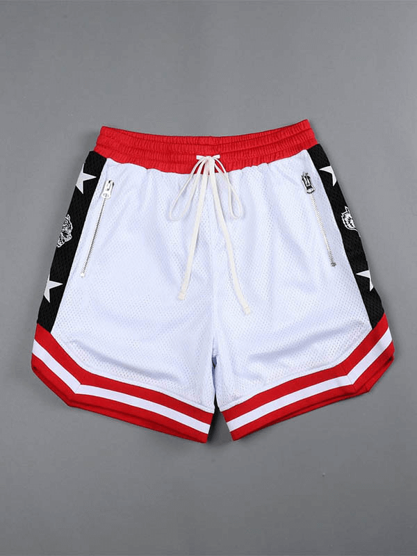 Men's Quick-Drying Loose Basketball Shorts with Pockets - SF1089