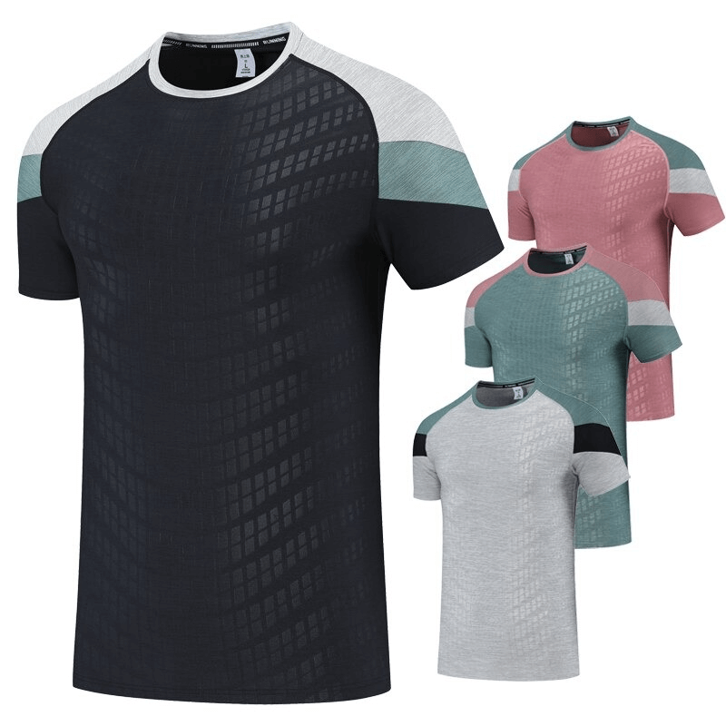 Men's Short Sleeves Gym T-Shirt / Fashion Fast Dry Breathable Tee - SF0271