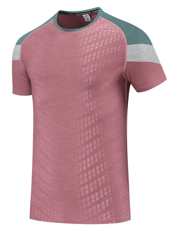 Kurzarm-Fitness-T-Shirt für Herren / modisches, schnell trocknendes, atmungsaktives T-Shirt – SF0271 