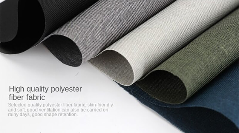 High quality polyester fiber fabric rolls in various colors, showcasing durability and soft texture, ideal for versatile applications.