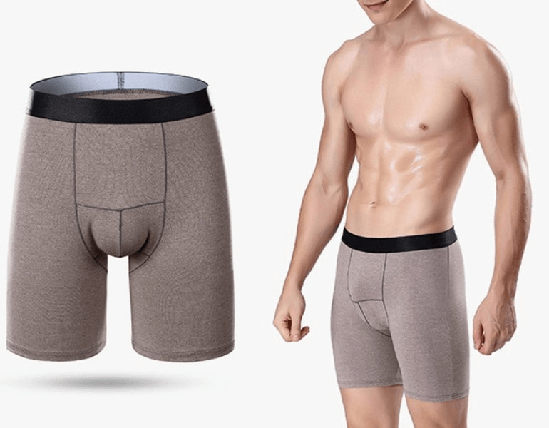 Caleçons/sous-vêtements de sport en coton étendu pour hommes - SPF1149 