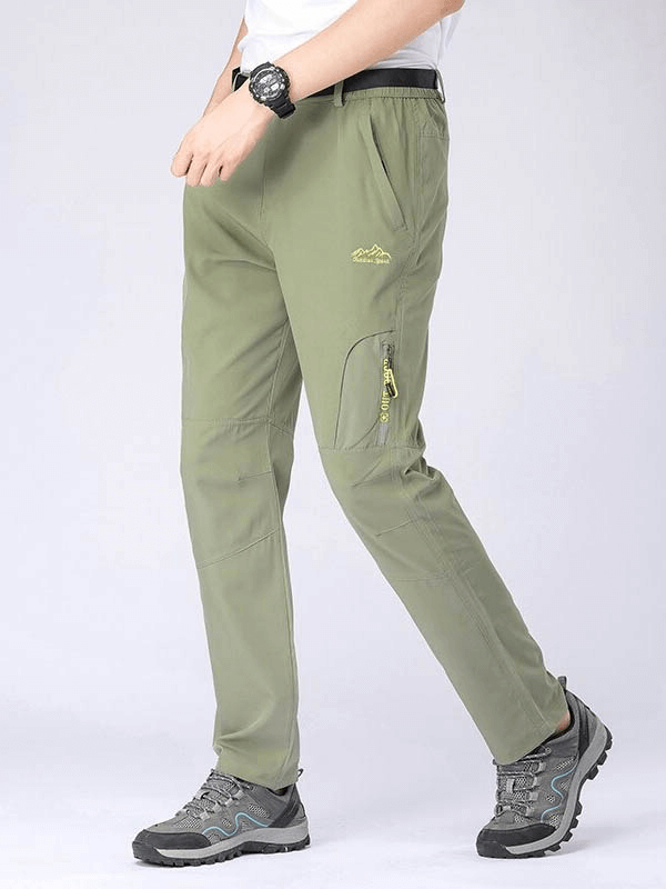 Pantalon tactique imperméable extensible avec multi-poches pour homme - SPF0457 