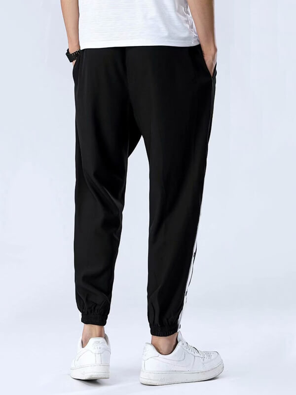 Men's Sweatpants with Buttons on Sides for Active Sports - SF0847