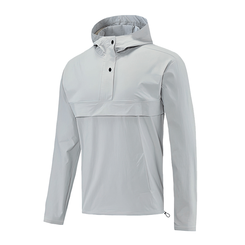 Sweat-shirt de sport imperméable coupe-vent avec capuche pour homme pour l'entraînement - SPF0891 