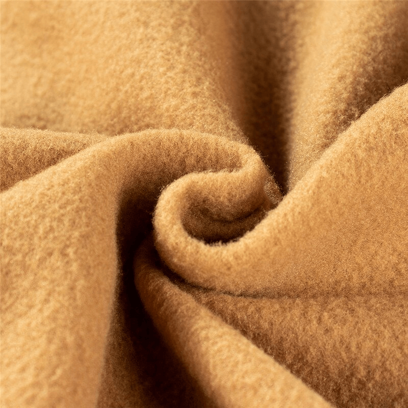 Men's Zipper Fleece Cotton Hoodie With Large Pockets - SF1221