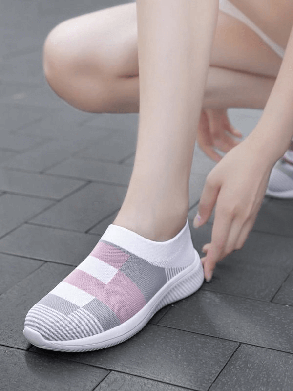 Mesh Breathable Women's Shoes / Stylish Sports Sneakers - SF0267
