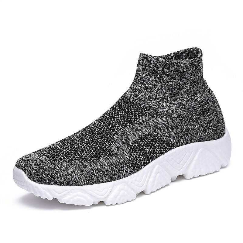Unisex Mesh Elastic Breathable Sneakers - Lightweight Sporty Comfort