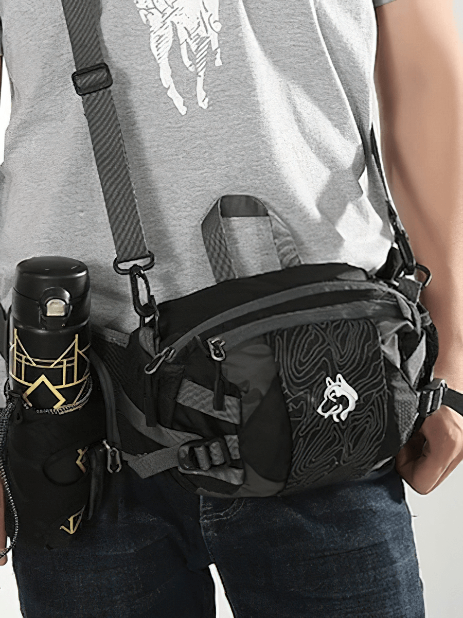 Multi-Purpose Outdoor Sports Waist Bag with Diagonal Belt - SF0632