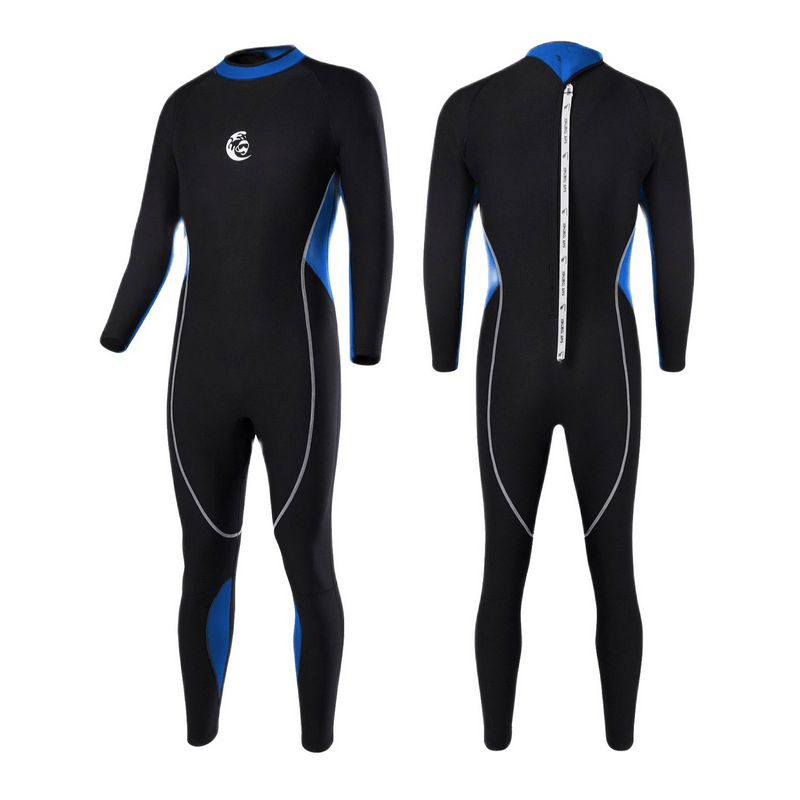 Neoprene 2mm Scuba Diving Bathing Suit with Zipper on Back - SF0838