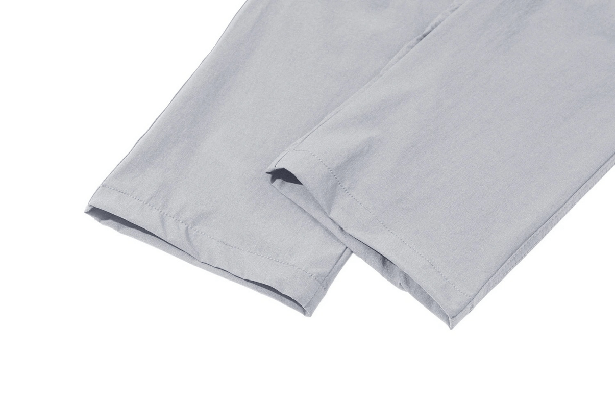 Pantalon imperméable doublé polaire pour homme / Pantalon de randonnée droit - SPF0367 