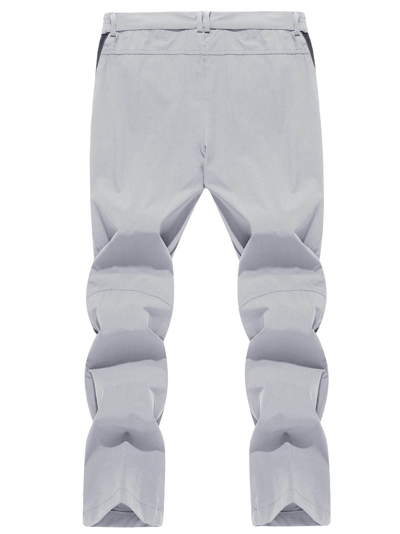 Pantalon imperméable doublé polaire pour homme / Pantalon de randonnée droit - SPF0367 