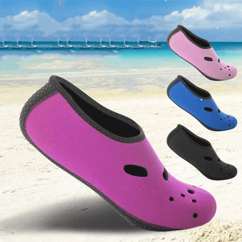 Chaussures de plage antidérapantes pour la plongée / chaussures d'eau élastiques légères - SPF0354 