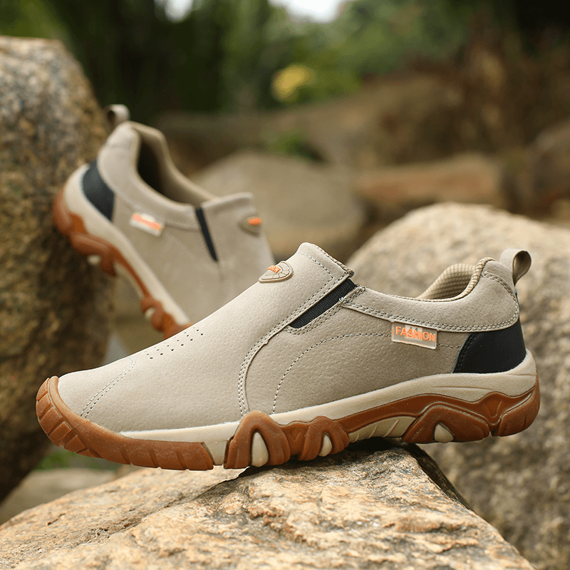 Chaussures de randonnée extérieures antidérapantes pour hommes / Chaussures de trekking légères - SPF1156 