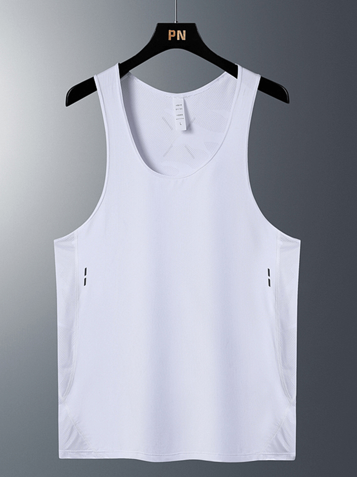Outdoor Fitness Elastic Breathable Sports Tank / Running Training Clothes - SF1186