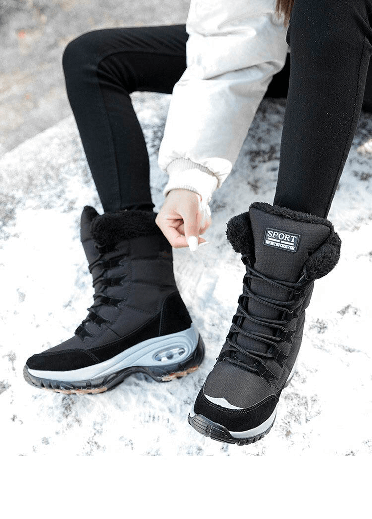 Outdoor Snow Boot for Women / Waterproof Warm Trekking Shoes - SF0288